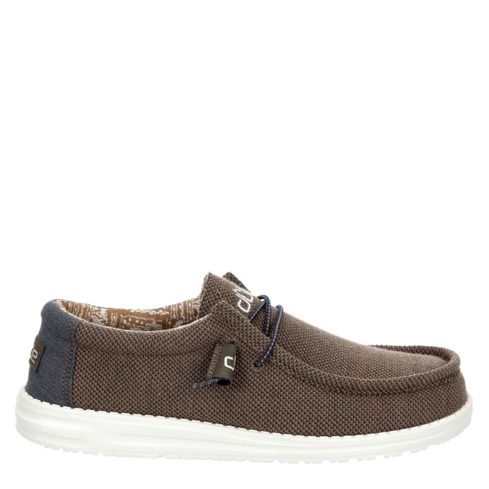 MENS WALLY KNIT SLIP ON SNEAKER