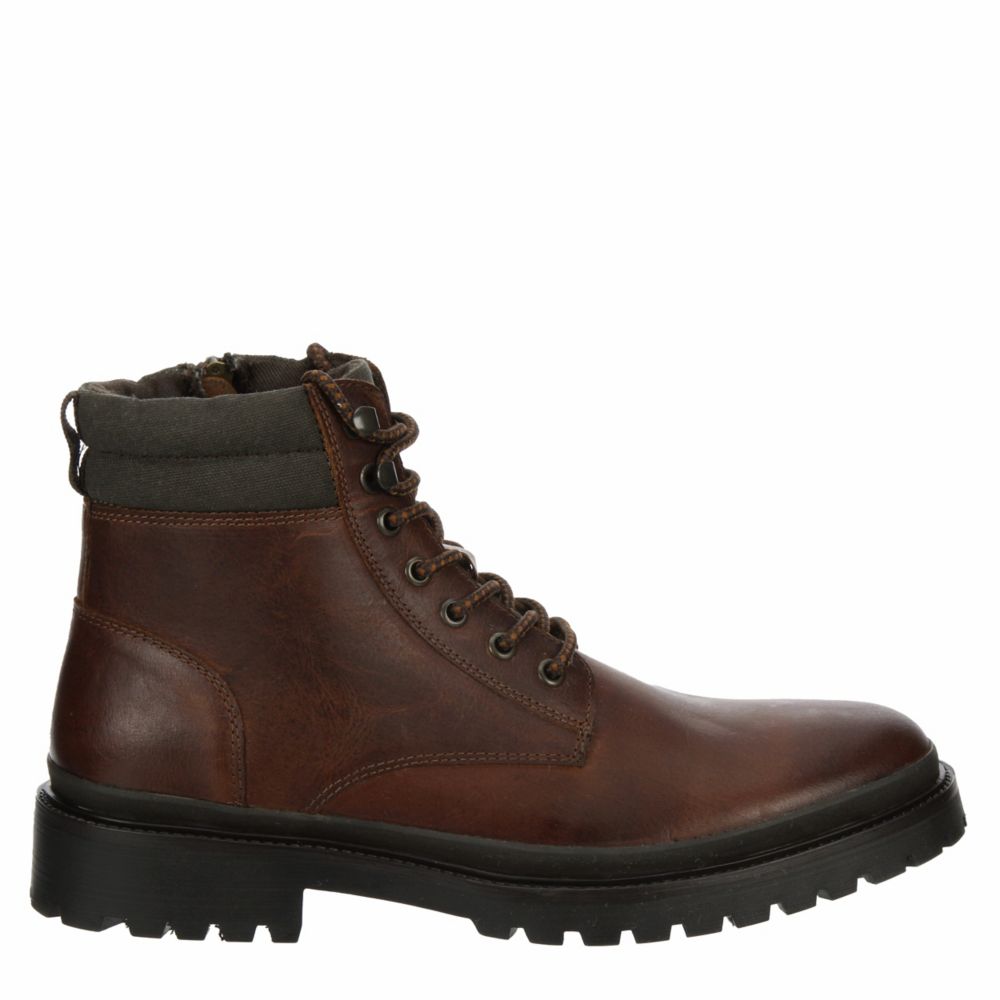 Brown Franco Fortini Mens Range Lace-up Boot Boots | Rack Room Shoes