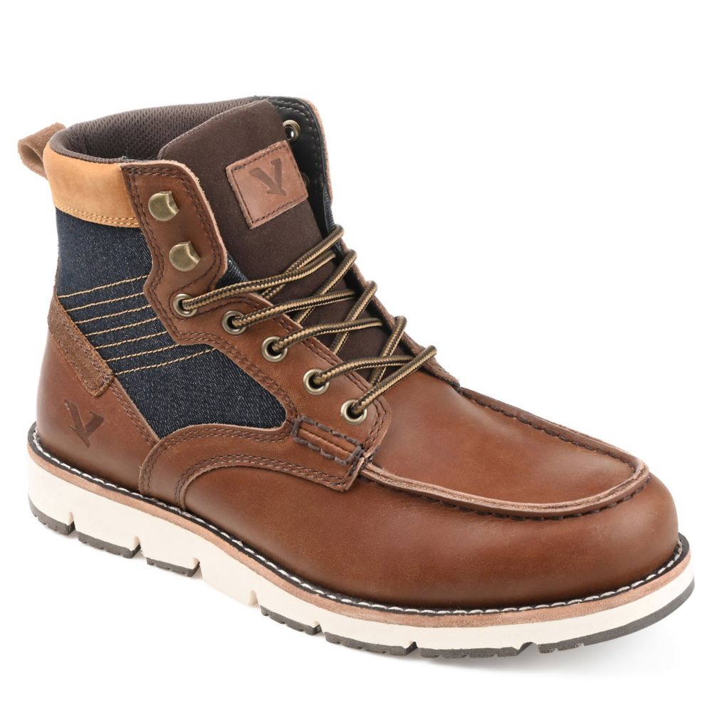 MENS MACKTWO LACE UP BOOT BROWN