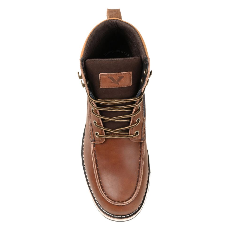 MENS MACKTWO LACE UP BOOT BROWN