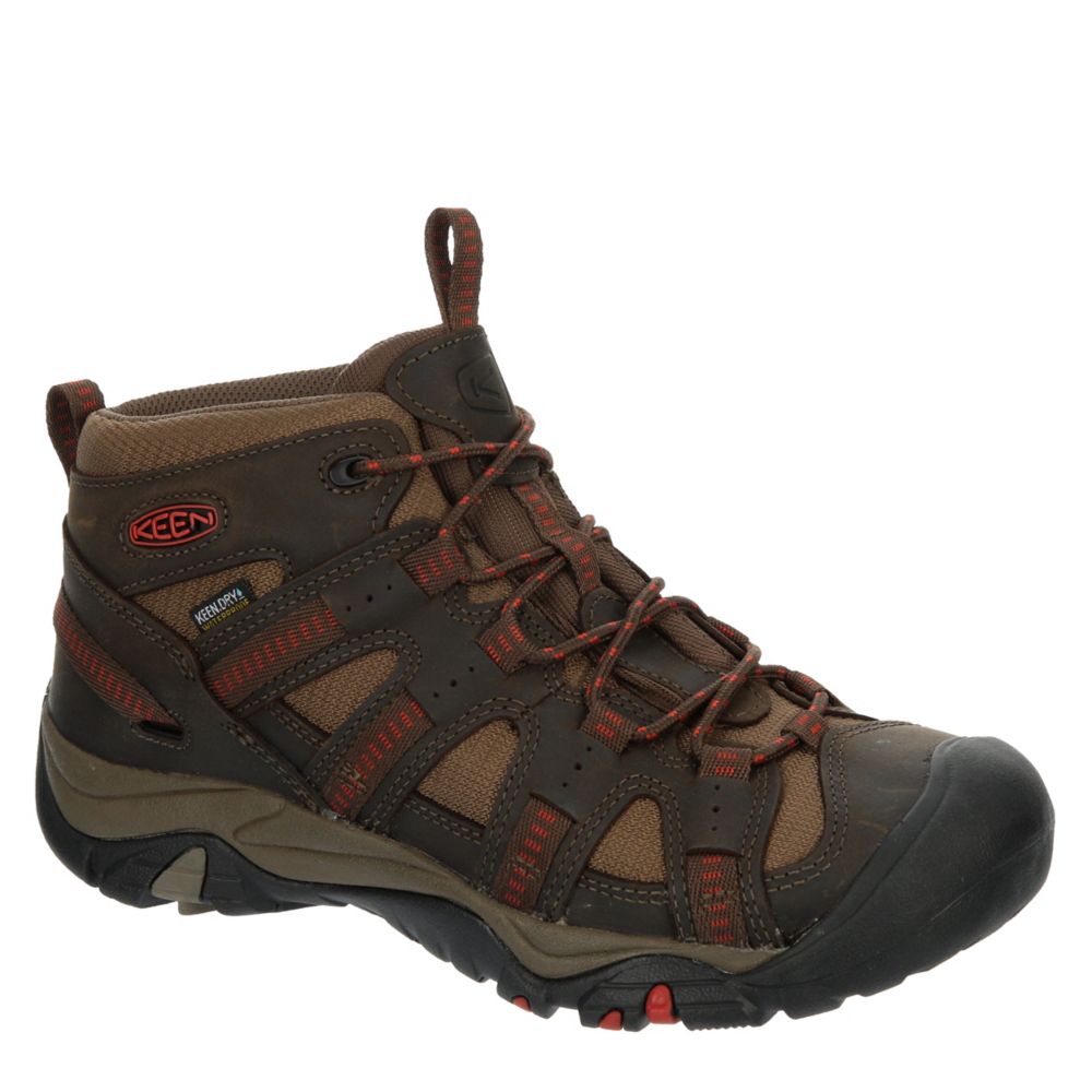 BROWN KEEN Mens Siskiyou Mid Waterproof Hiking Boot