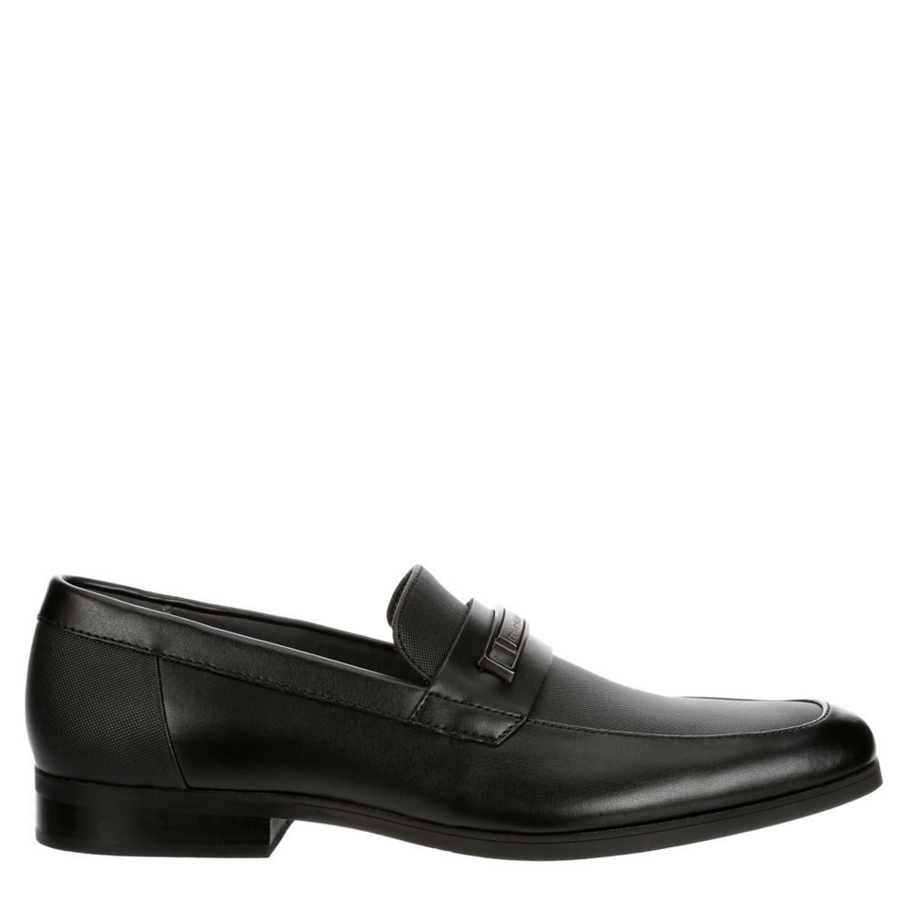 brown platform loafers