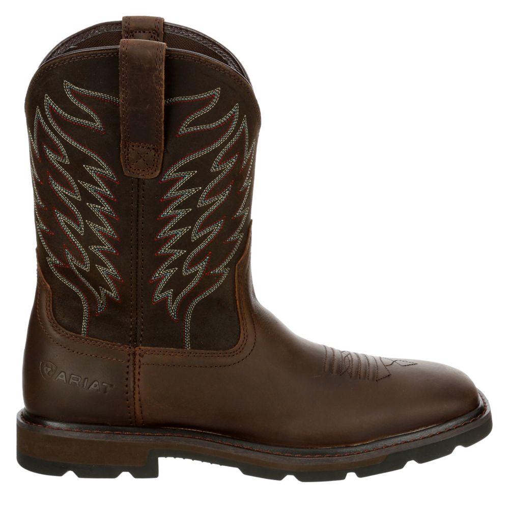 MENS GROUNDBREAKER WESTERN WORK BOOT