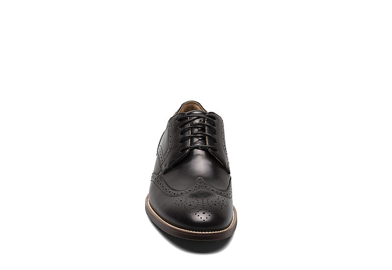 Black Florsheim Mens Rucci Wing Tip Oxford | Wing Tip | Rack Room Shoes