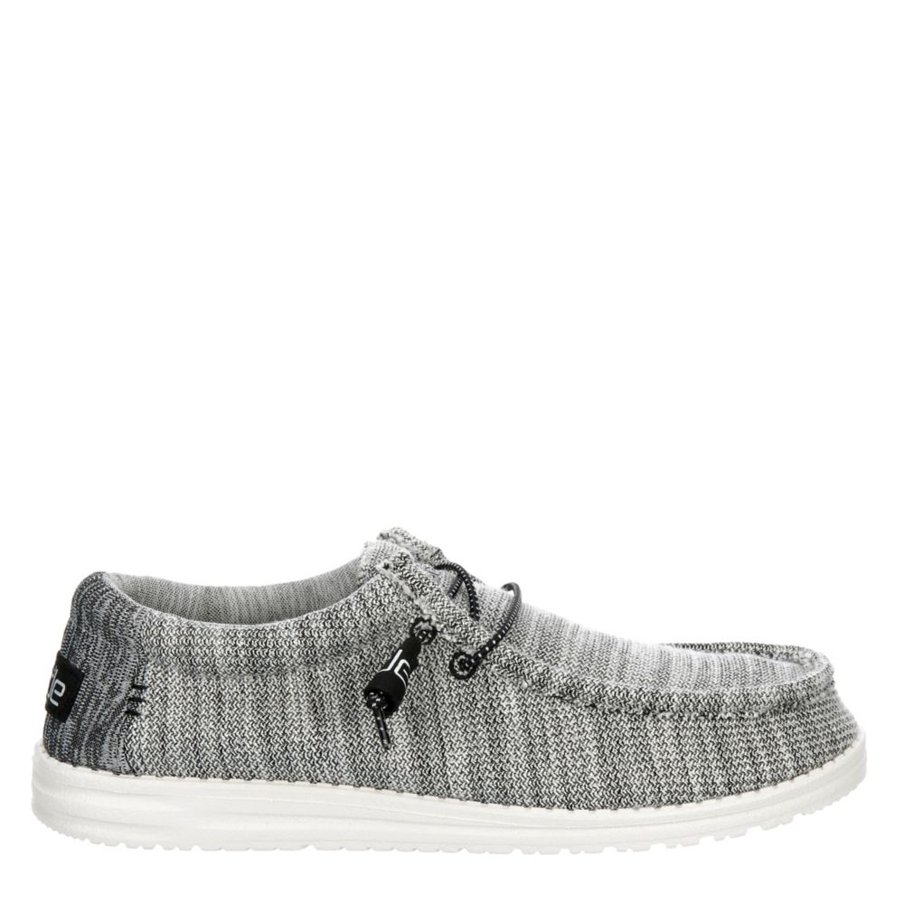 MENS WALLY KNIT SLIP ON SNEAKER