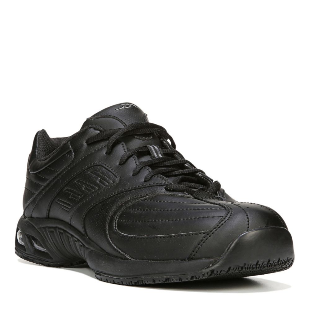 Black Dr. Scholl's Mens Cambridge Ii Slip Resistant Work Shoe | Slip | Rack Room Shoes
