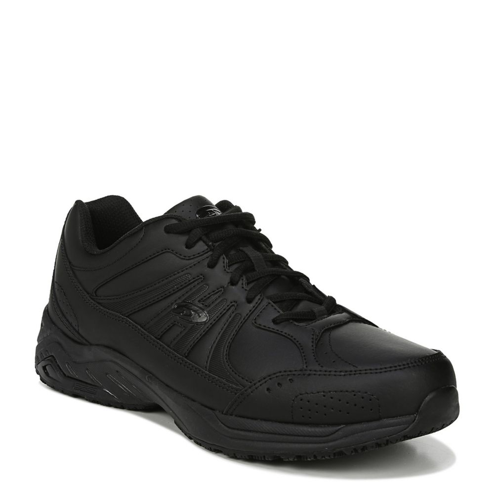 Black Dr. Scholl's Mens Titan 2 Slip Resistant Work Shoe | Slip ...