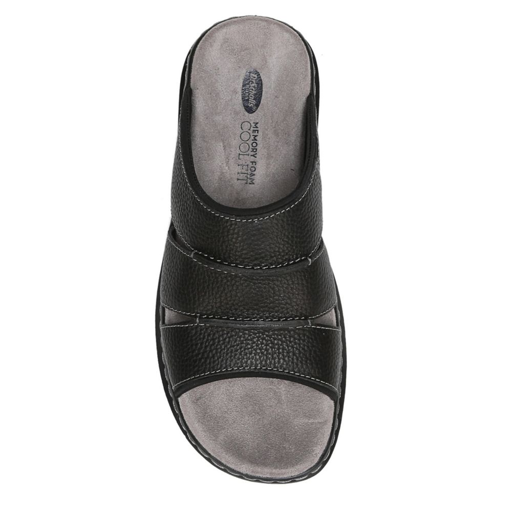 Black Dr. Scholl's Gordon Sandal | Sandals | Rack Room Shoes