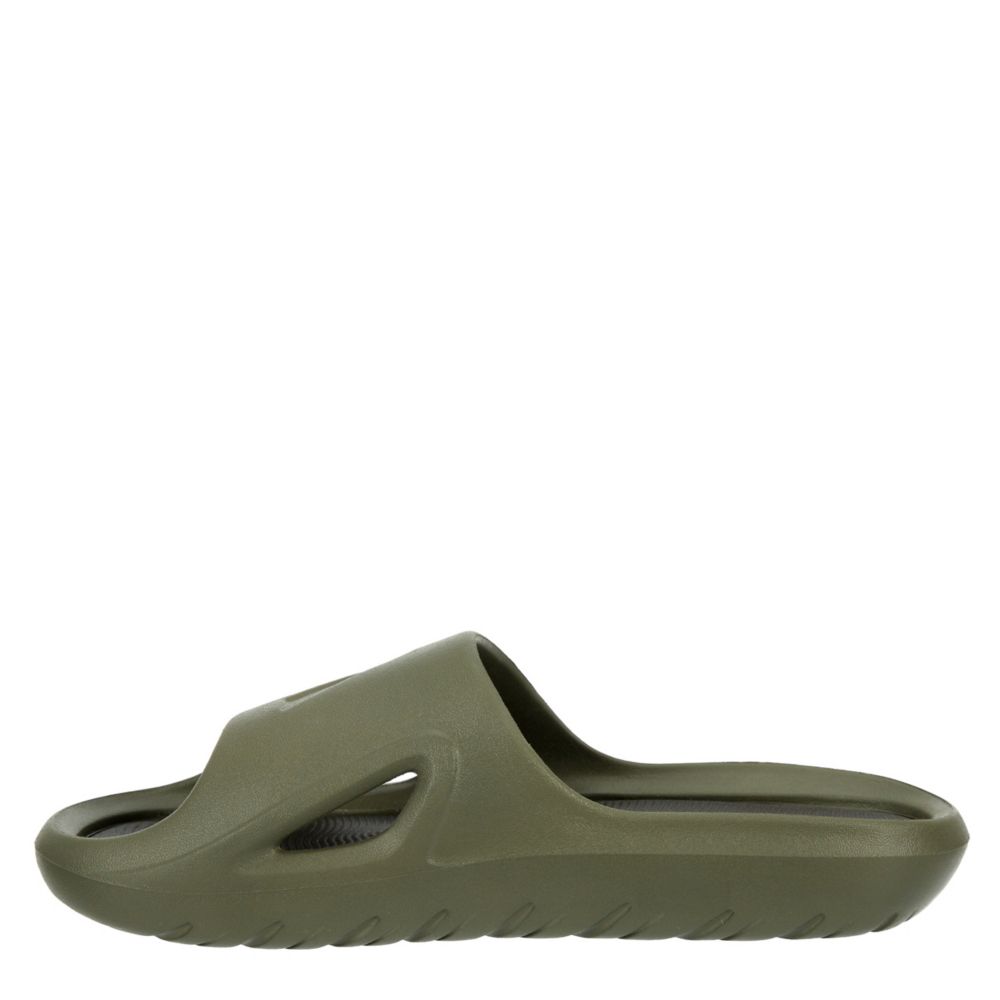 Adidas olive green sandals online