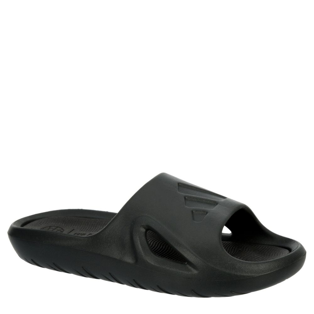 Citron leje chokolade Black Adidas Mens Adicane Slide Sandal | Sandals | Rack Room Shoes