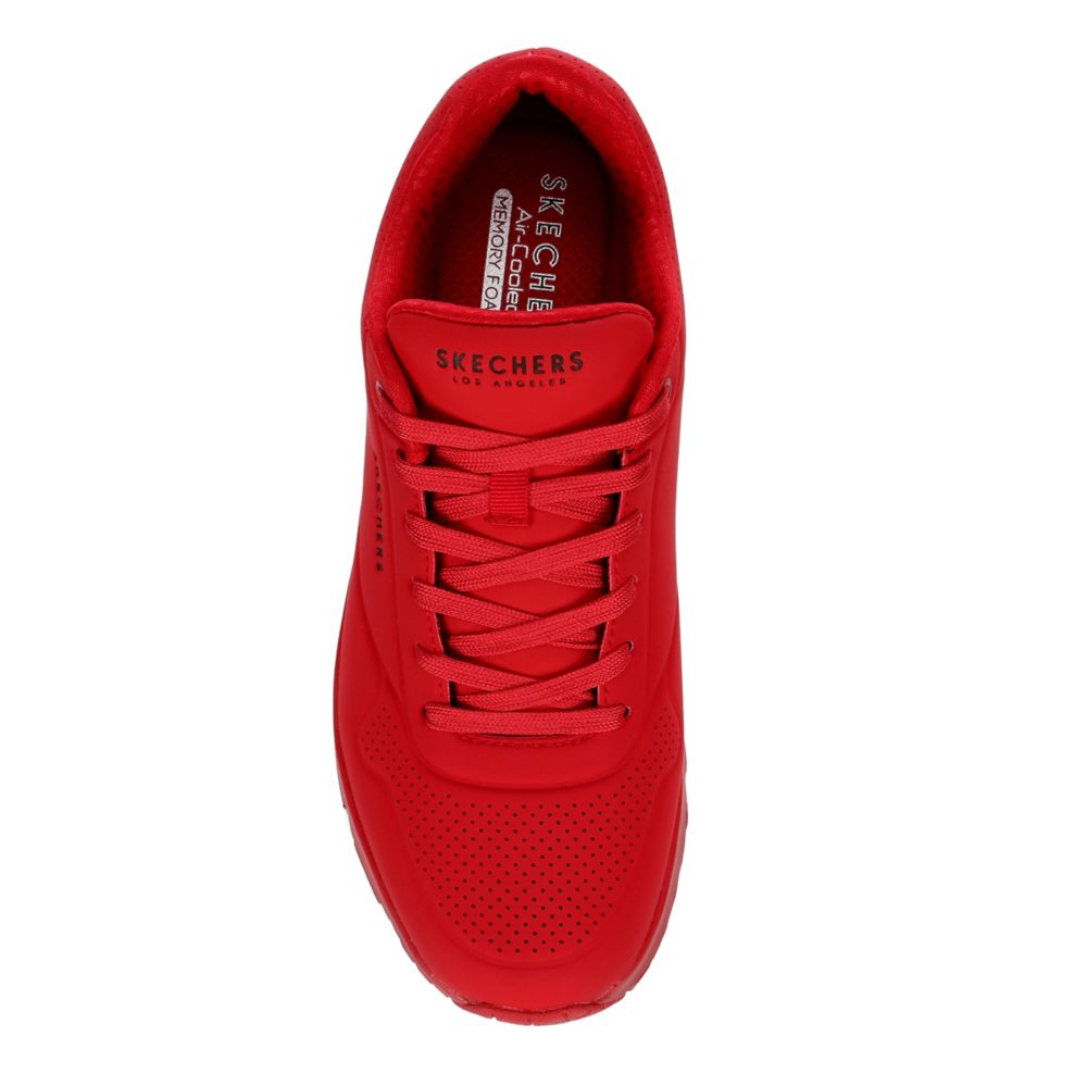 Skechers memory hotsell foam red