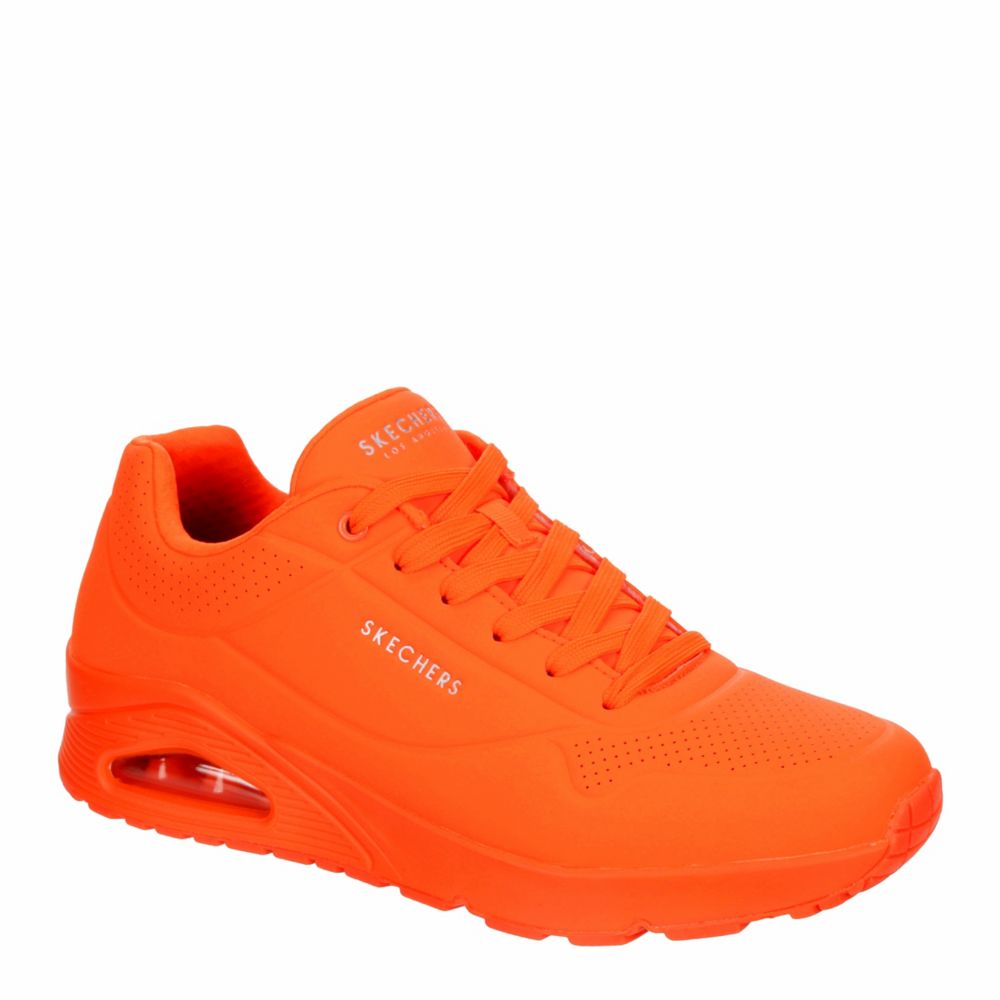 Mens Orange Shoes.