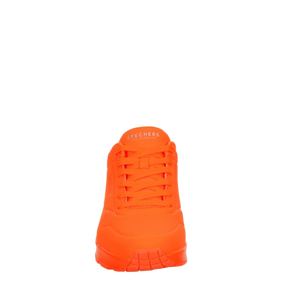 Mens Orange Trainers