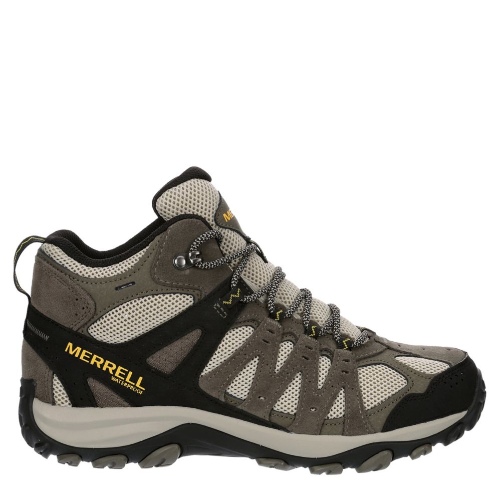 Tan Merrell Mens Accentor Mid Hiking Boot | Boots | Rack Room