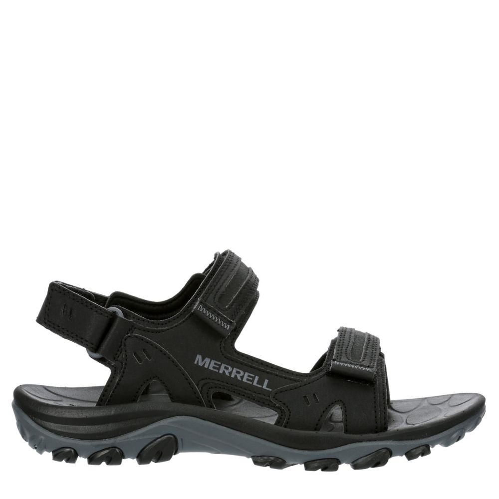 Brochure Hoofd Verwant Black Merrell Mens Huntington Sport Convert Outdoor Sandal | Mens | Rack  Room Shoes