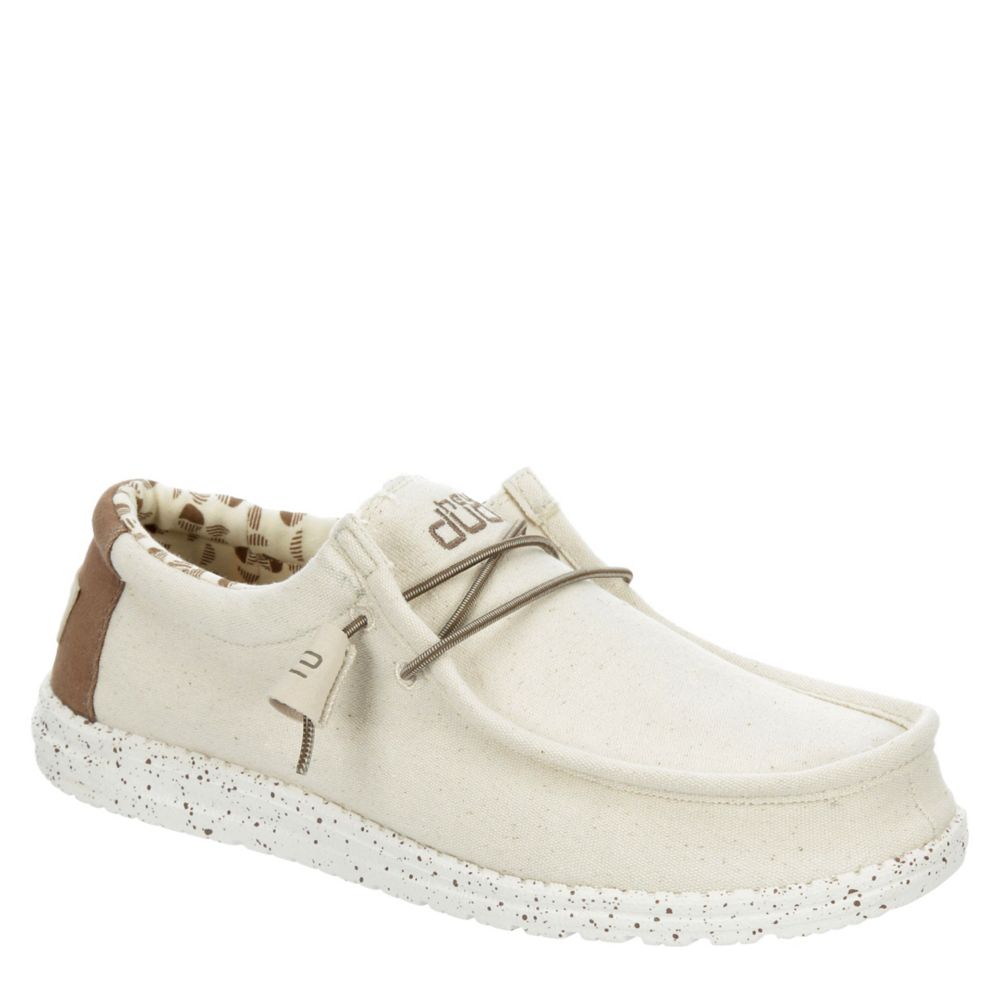 MENS WALLY SLIP ON SNEAKER IVORY