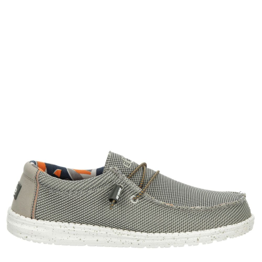 MENS WALLY KNIT SLIP ON SNEAKER