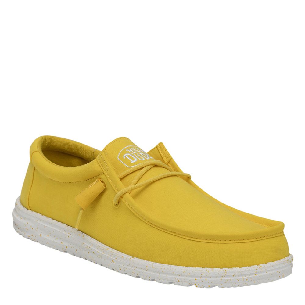 Mens Yellow Shoes.