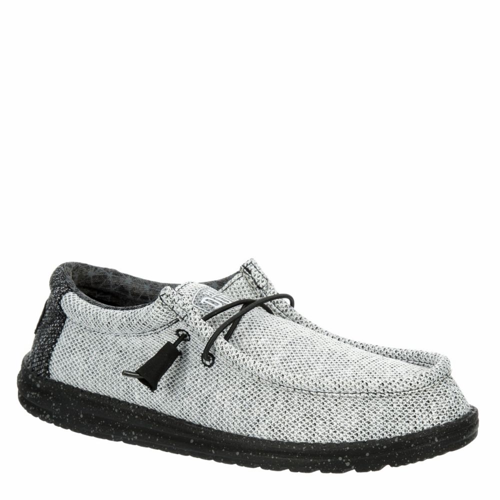 MENS WALLY KNIT SLIP ON SNEAKER