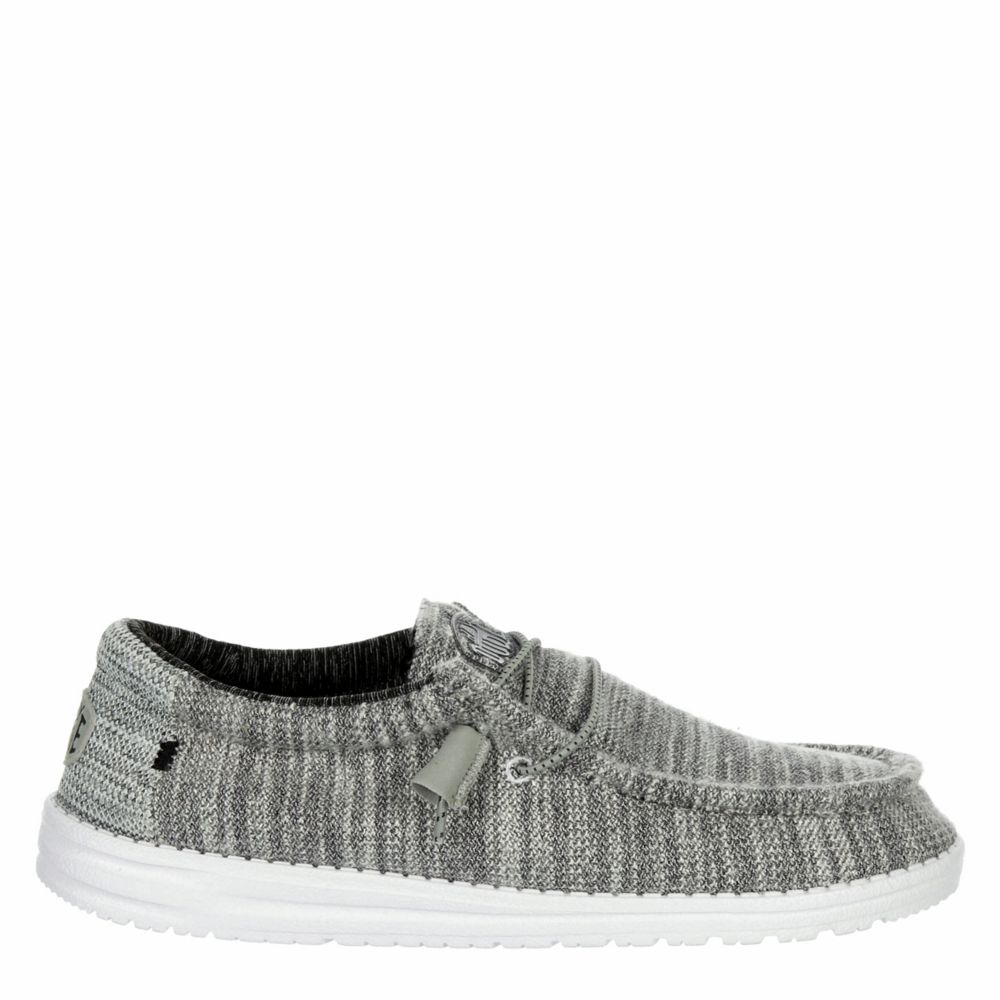 MENS WALLY KNIT SLIP ON SNEAKER