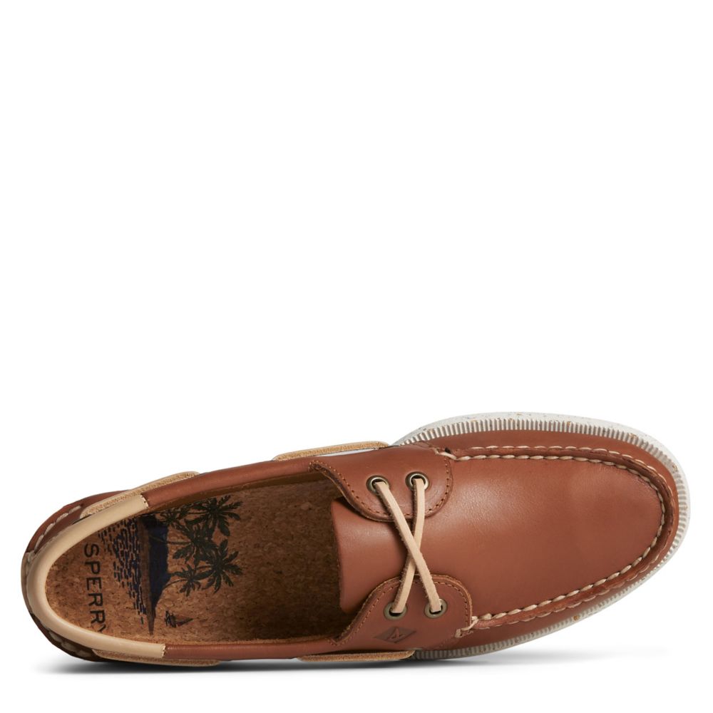 MENS A/O 2-EYE BOAT SHOE