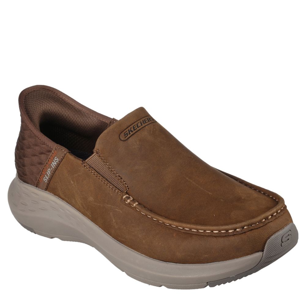 Skechers Mens Parson - Oswin Slip-in Moccasin : : Clothing, Shoes  & Accessories