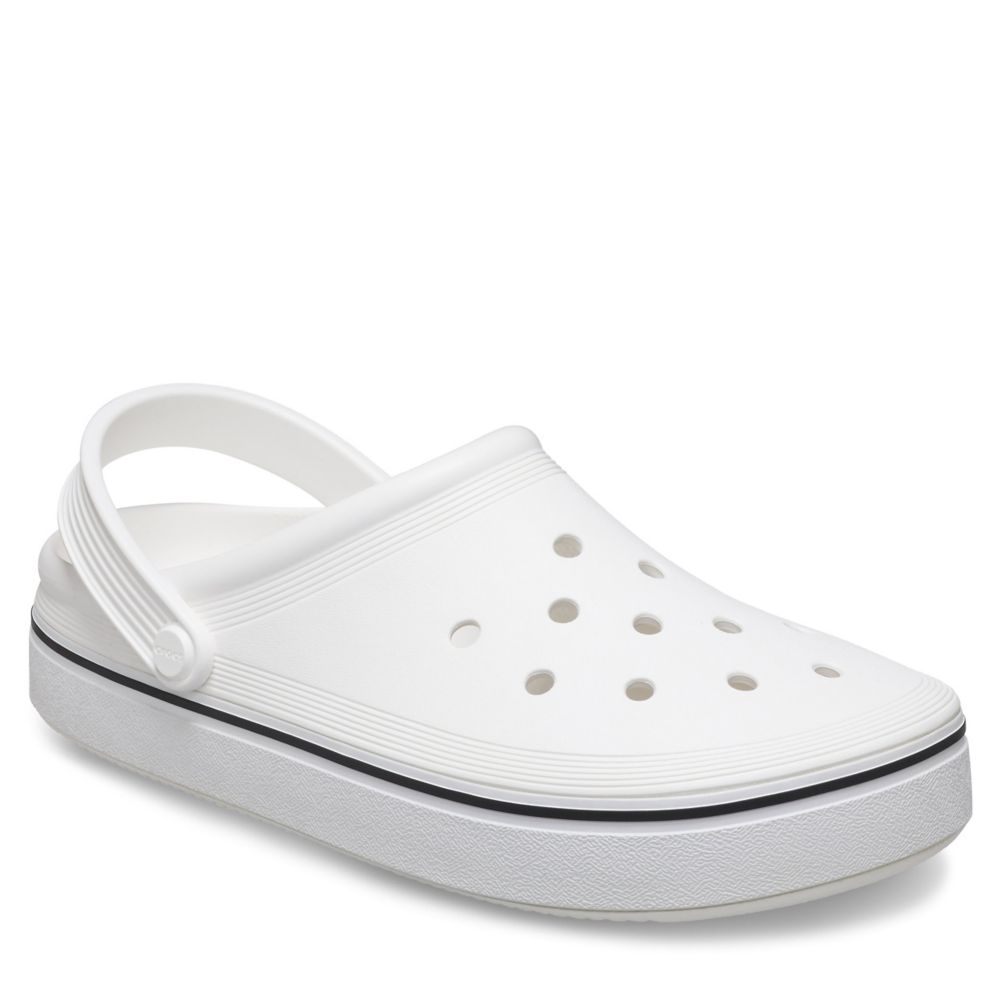 White Unisex Off Court Clog Crocs Rack Room Shoes