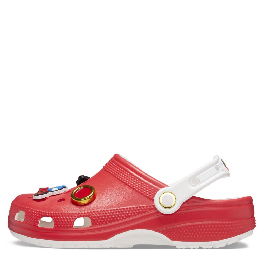 Red Sonic Hedgehog x Crocs Classic Clog | Casual Shoes Rack Room Shoes Rack Shoes