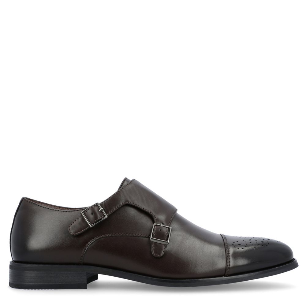 MENS ATTICUS CAP TOE DOUBLE MONK STRAP