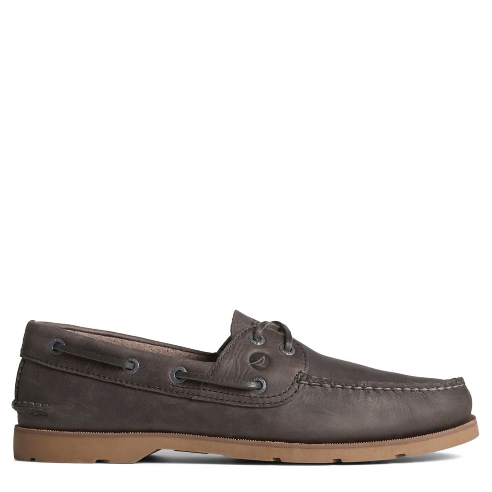 MENS LEEWARD BOAT SHOE BROWN