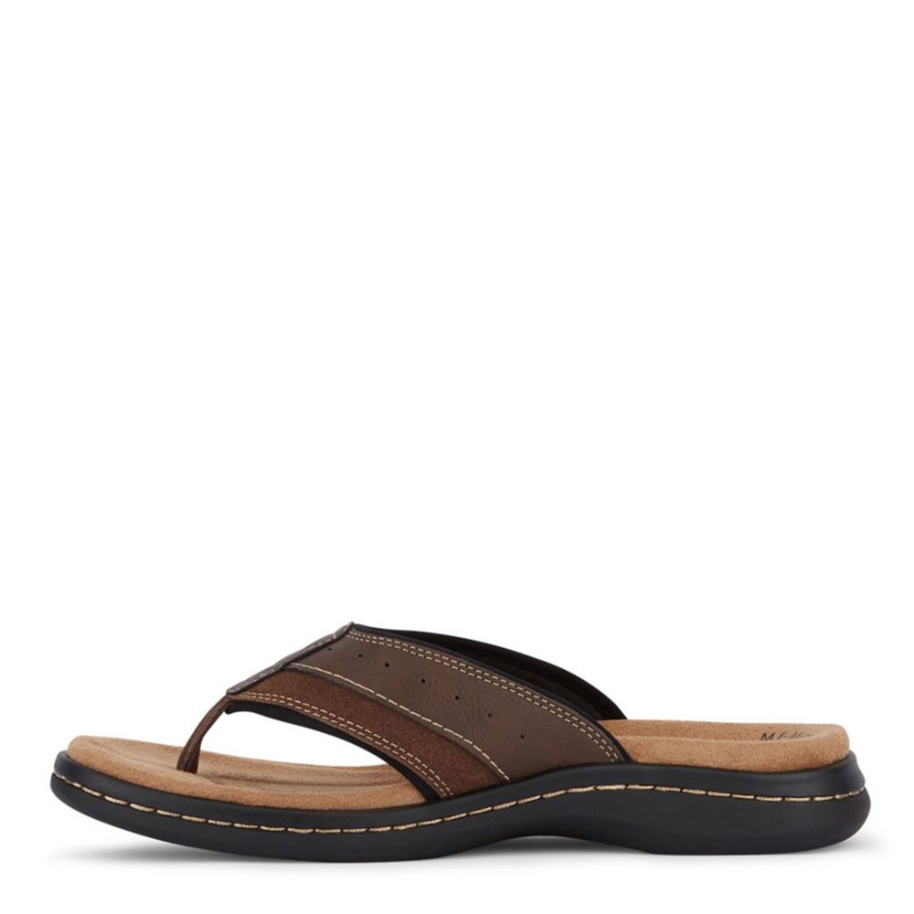 MENS LAGUNA FLIP FLOP SANDAL BROWN