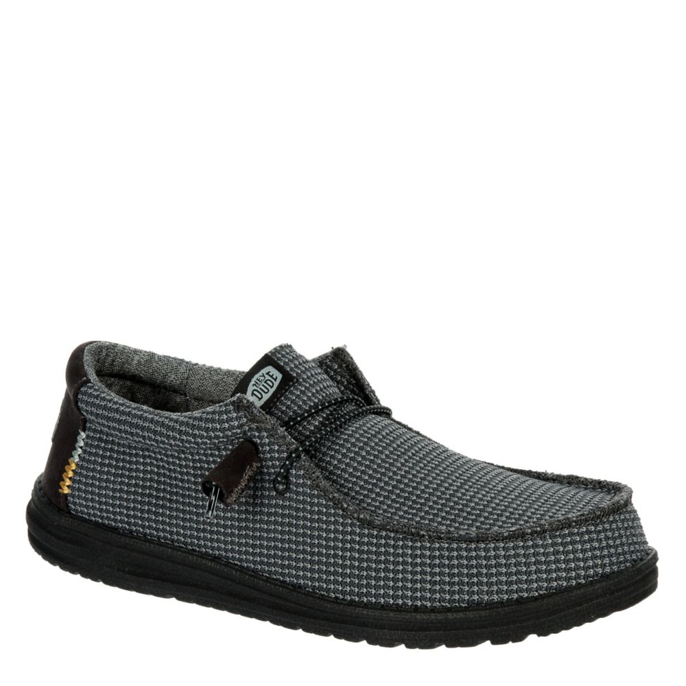 MENS WALLY KNIT SLIP ON SNEAKER