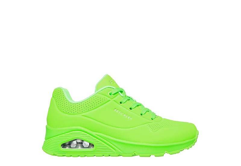 Bright Green Mens Uno Sneaker | Skechers | Rack Room Shoes
