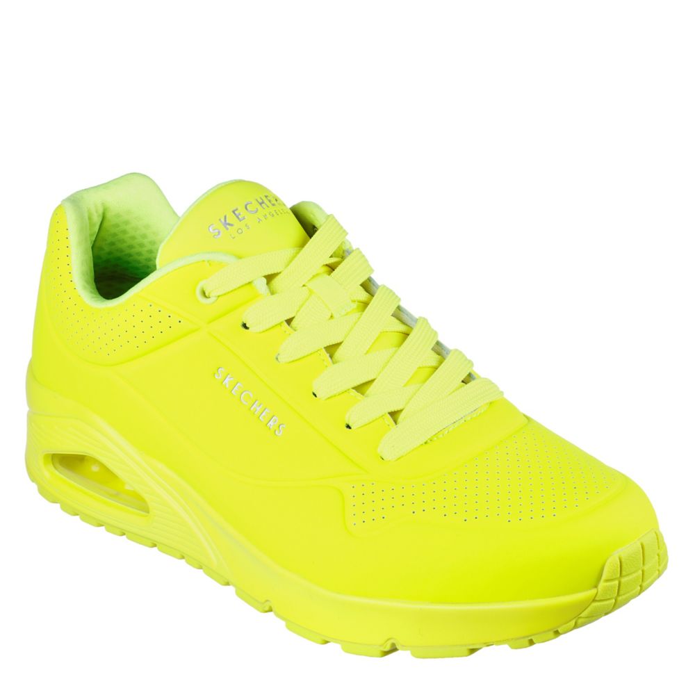 Skechers men's 2025 shoes yellow