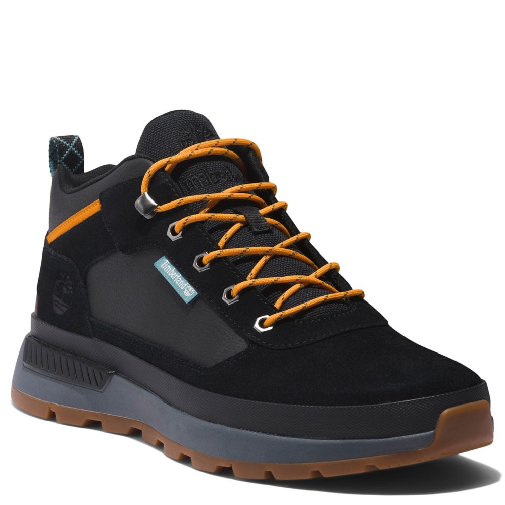 Black Mens Field Trekker Low Hiking Shoe Timberland Rack Room