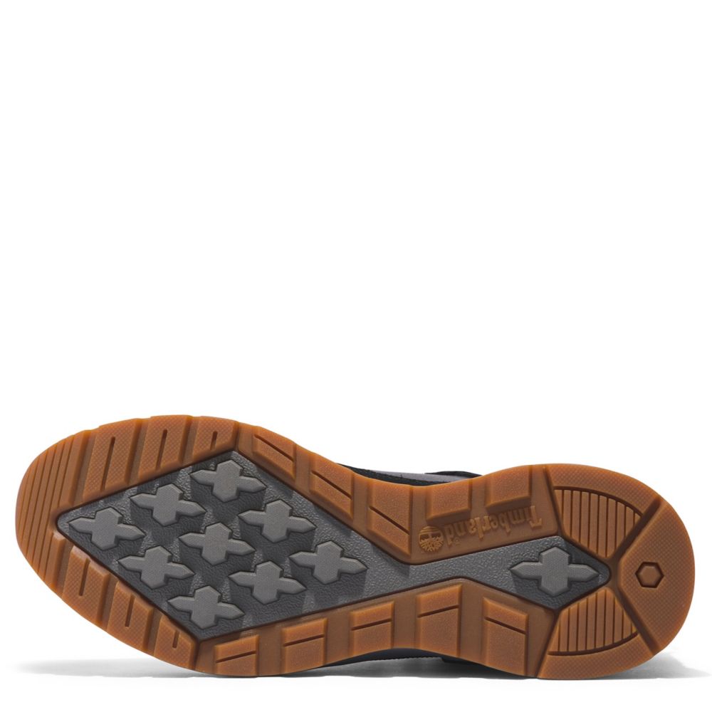 Orange Timberland Mens Field Trekker Low Hiking Shoe Rack Room Shoes