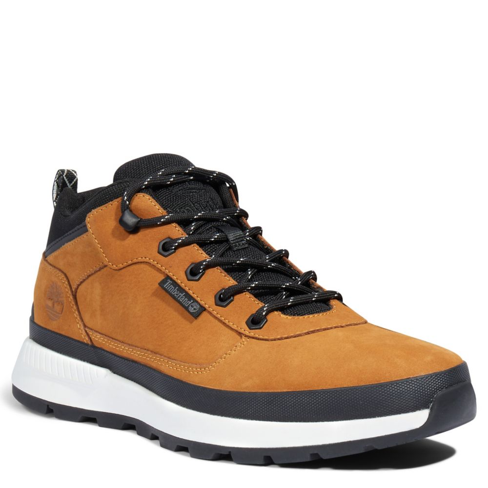 Wheat Timberland Mens Field Trekker Low Hiking Shoe | Athletic