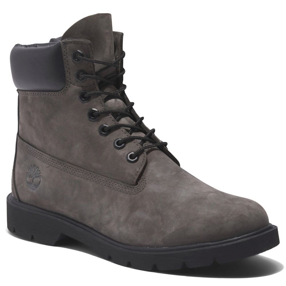 Grey timberland boots mens sale