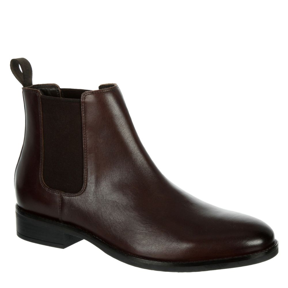 Dark Brown Cole Haan Mens Grand Chelsea Boot | Boots | Room Shoes