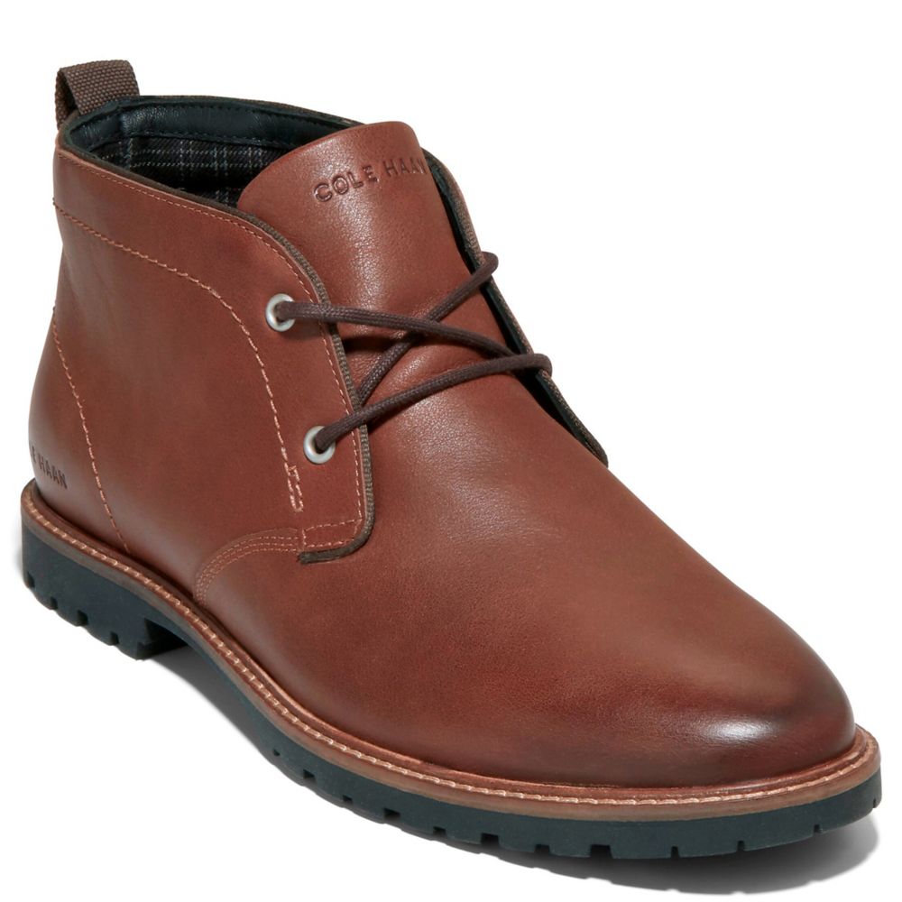 MENS MIDLAND LUG CHUKKA BOOT DARK BROWN