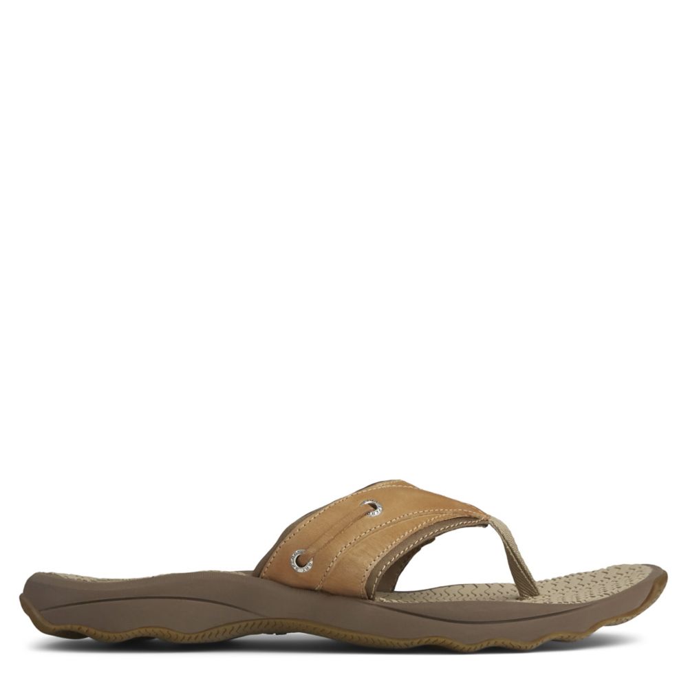 Sperry men's outer discount banks flip flops