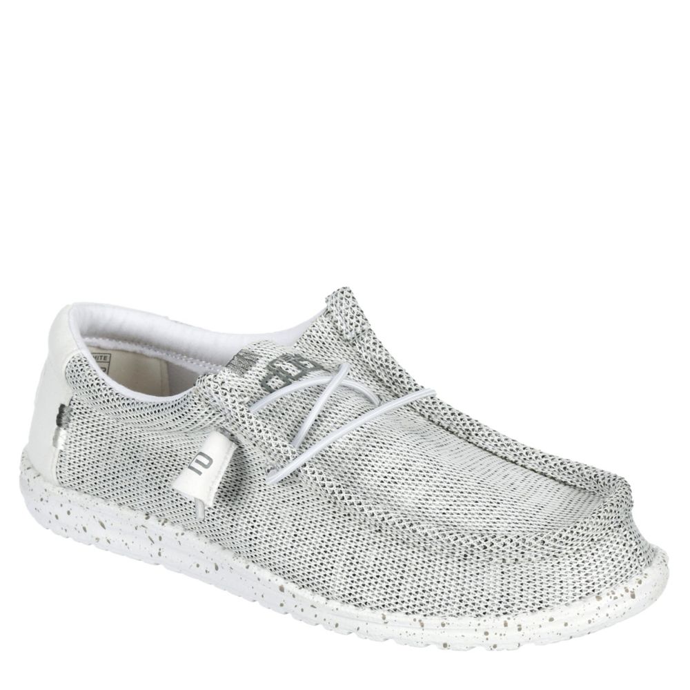 MENS WALLY KNIT WIDE SLIP ON SNEAKER