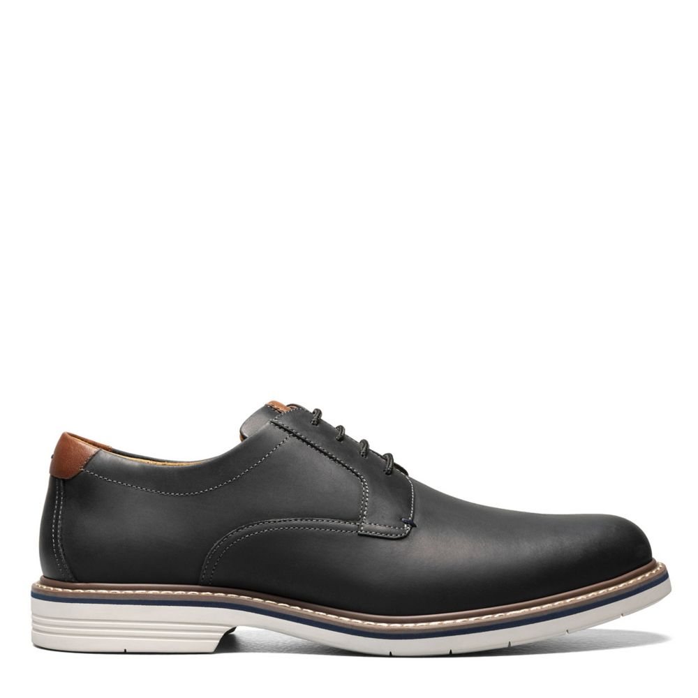 Black Florsheim Mens Norwalk Plain Toe Oxford | Rack Room Shoes