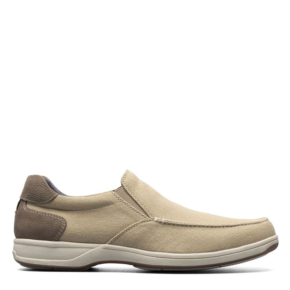 MENS LAKESIDE CANVAS MOC TOE SLIP ON