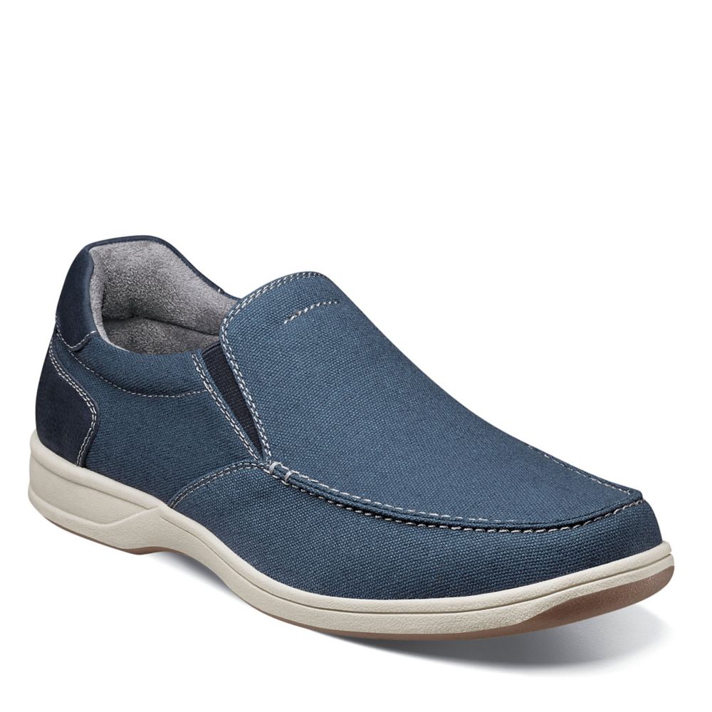 MENS LAKESIDE CANVAS MOC TOE SLIP ON