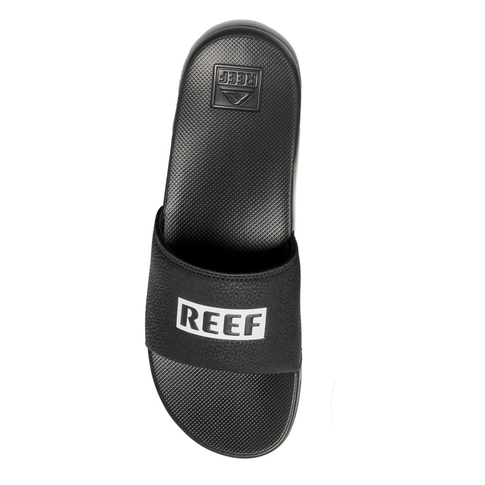 White Mens Reef One Slide Sandal Reef Rack Room Shoes