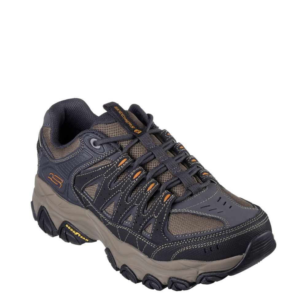 Brown Skechers Mens Afterburn Mfit 2.0 Hiking Shoe | Rack Room Shoes