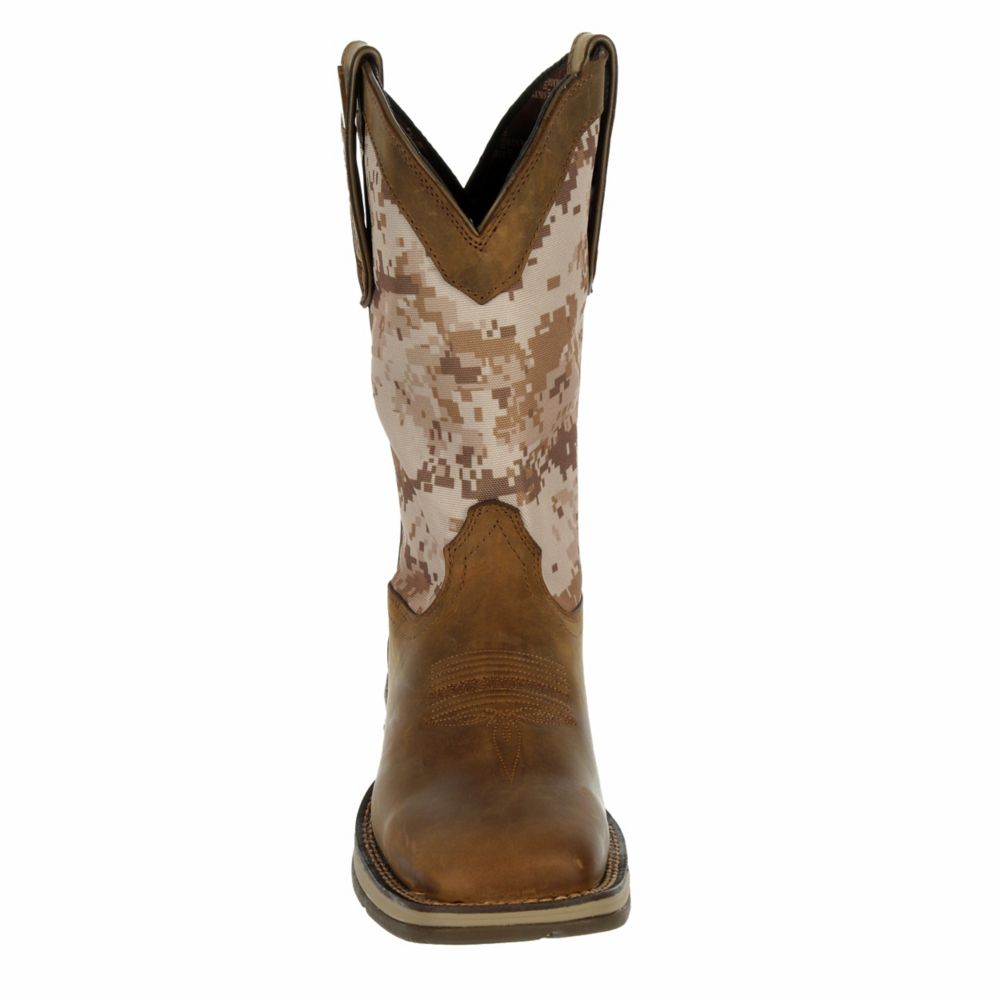 MENS REBEL DESERT CAMO WESTERN BOOT