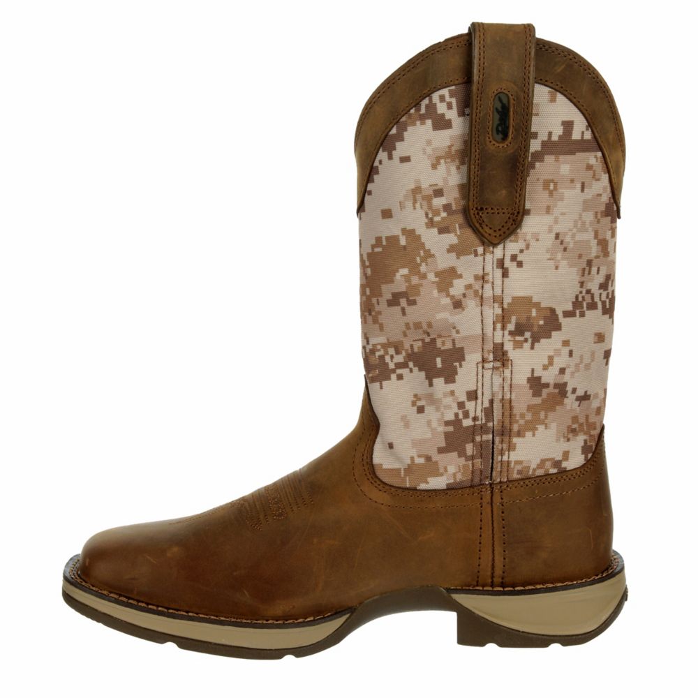 MENS REBEL DESERT CAMO WESTERN BOOT