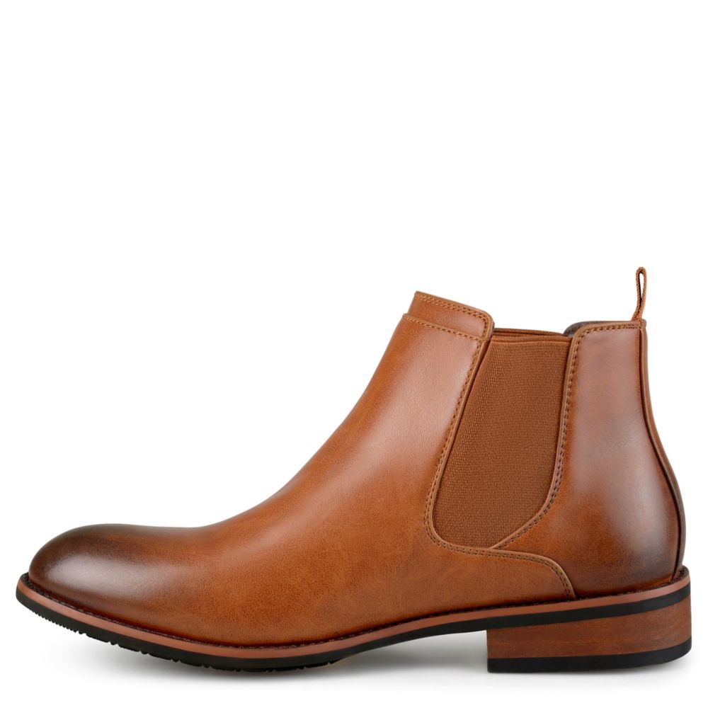 Chestnut Mens Landon Chelsea Boot | Vance Co | Rack Room Shoes